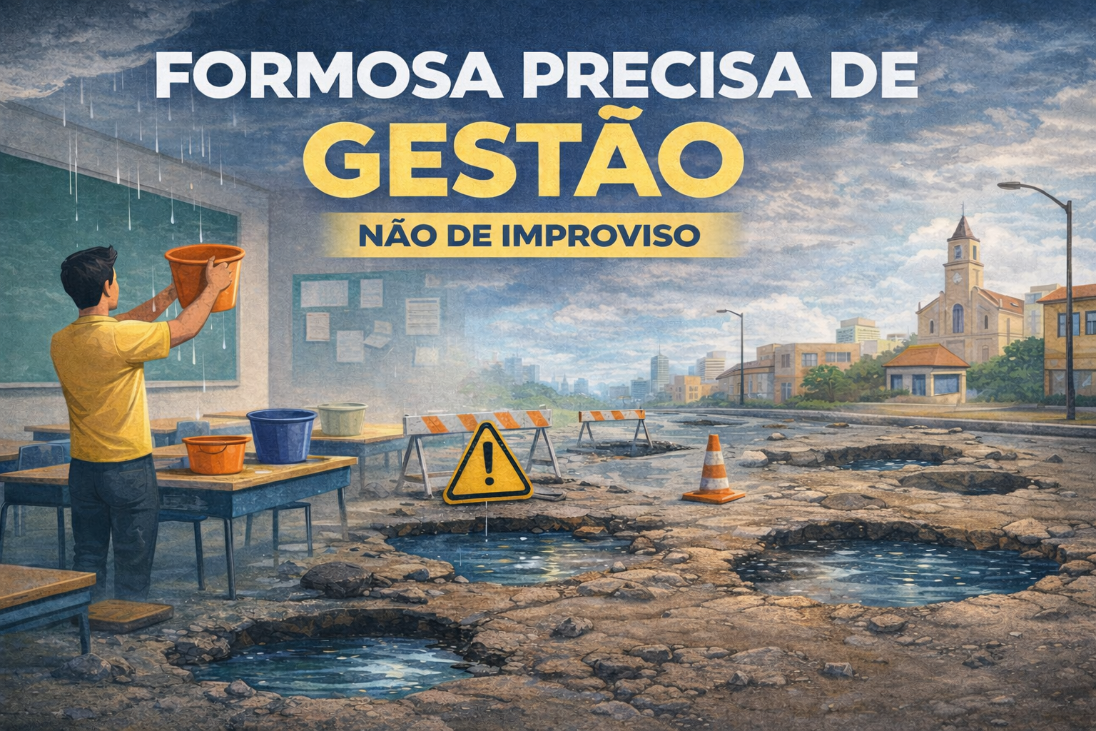 Formosa Precisa de Gestão, Não de Improviso