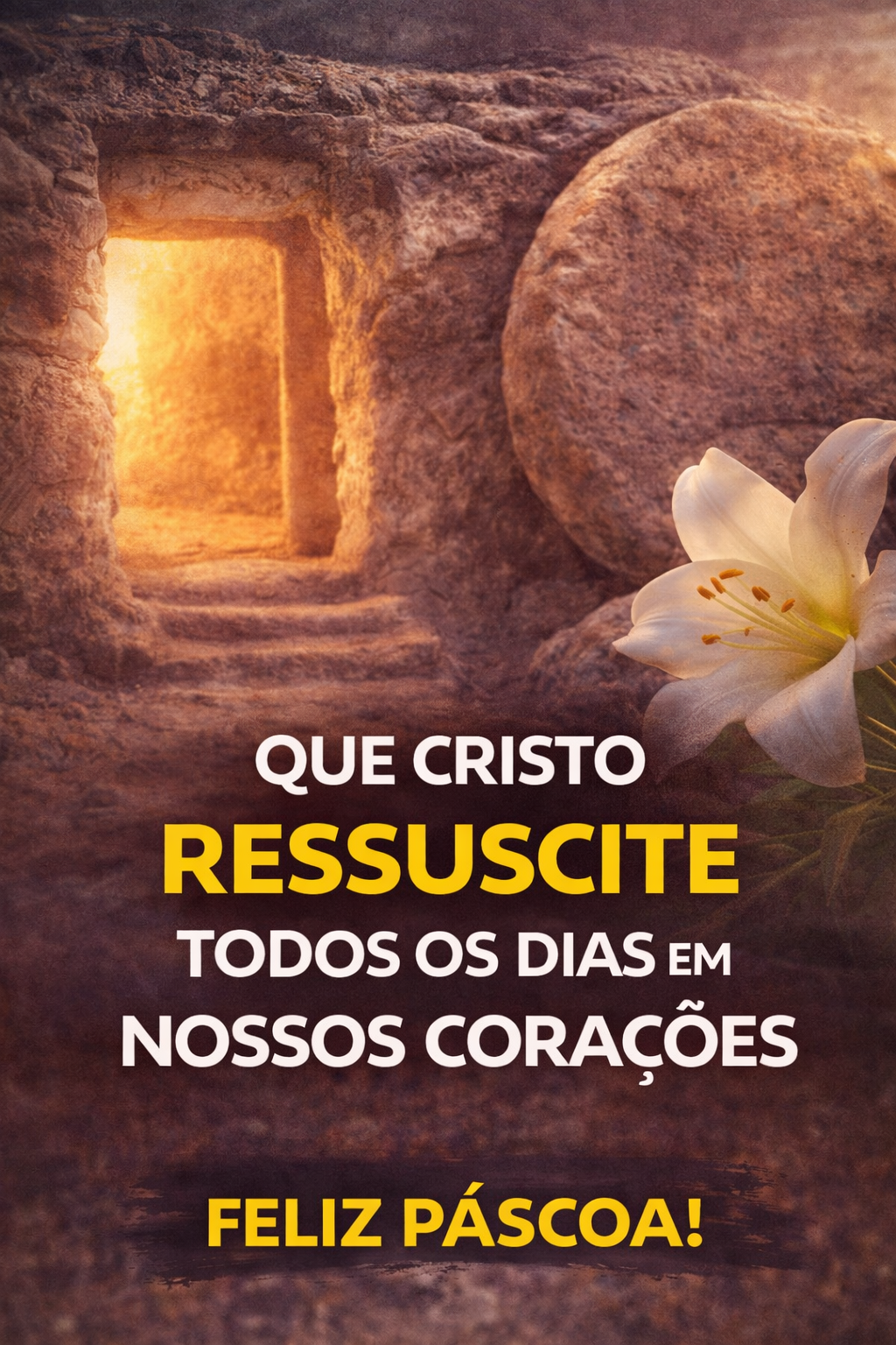Páscoa: um novo começo cheio de fé | Vereador Professor Valdson José - Formosa Goiás